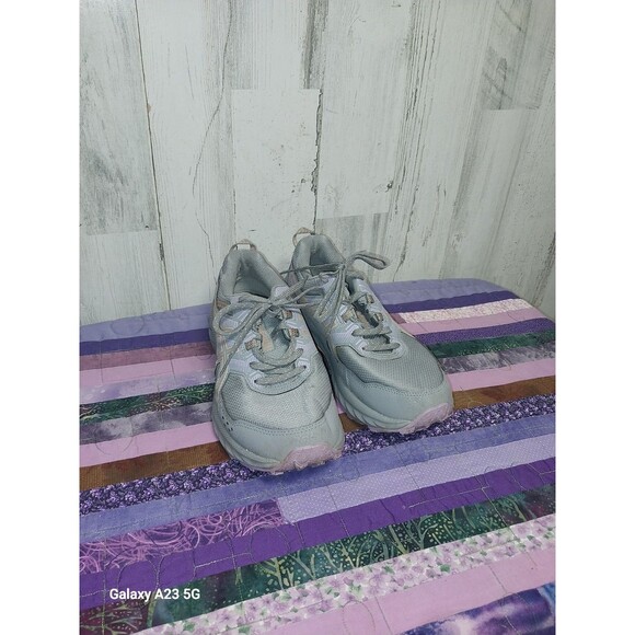ASICS Gel Venture 9 Athletic Trail Women’s Size 8.5 W Grey/Purple 1012B313-021 - Picture 1 of 7